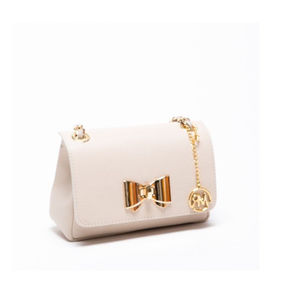 Ādas rokassoma Roberta M. 2050 Bēšs-image-2