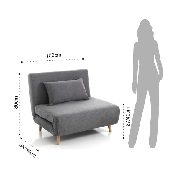 Pelēks izvelkamais krēsls Tomasucci Shift-image-2