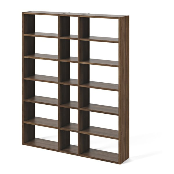 Tumši brūns grāmatu plaukts TemaHome Pombal, augstums 224 cm-image-2