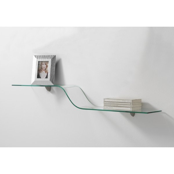 Stikla sienas plaukts Tomasucci Wave-image-1