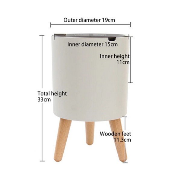 Plastmasas pašlaistošs puķu pods ø 19 cm Calla – Tomasucci-image-4