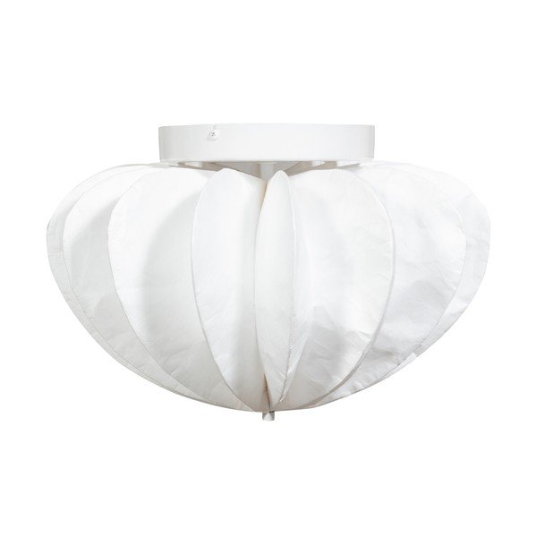 Balta griestu lampa ar papīra abažūru ø 40 cm Dalia – WOOOD-image-3