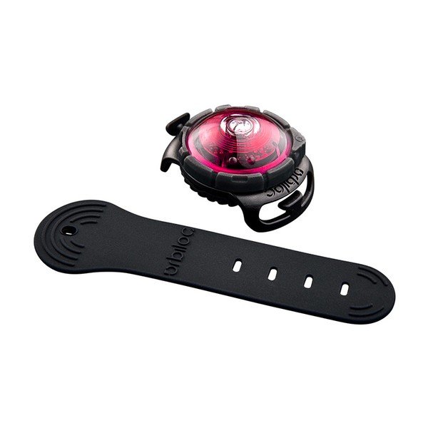 LED apkakles gaisma Pink - Orbiloc-image-3