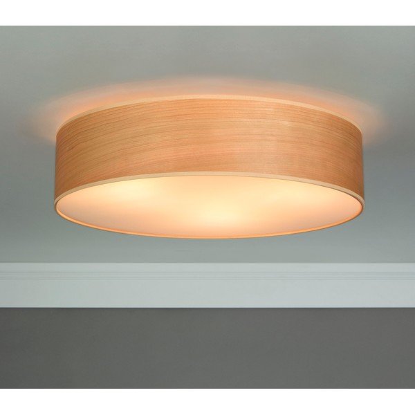 Griestu lampa no dabīgā ķiršu koka finiera Sotto Luce TSURI L, ⌀ 40 cm-image-4