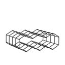 Metāla vīna statīvs pudeļu skaits 5 Rocks – Zone