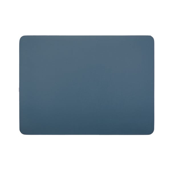 Tumši zils ādas imitācijas paliktnis ZicZac Togo, 33 x 45 cm