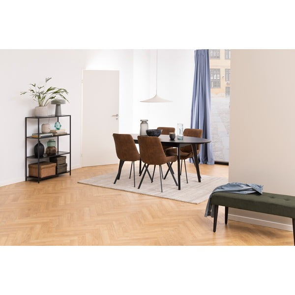 Brūni pusdienu krēsli (2 gab.) Waylor – Actona-image-2