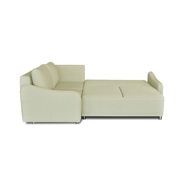 Bēšs stūra dīvāns-guļamā gulta Windsor & Co. Dīvāni Delta, kreisais stūris-image-3