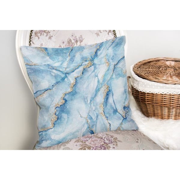 Spilvendrāna Minimalist Cushion Covers Aquatic Marble, 45 x 45 cm-image-2