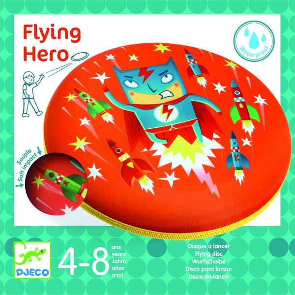 Lidojošais šķīvītis Djeco Superhero-image-1