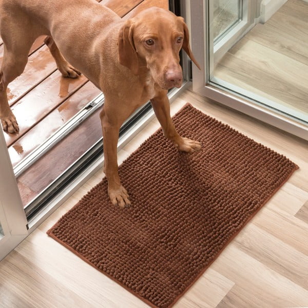 Brūns paklājs suņiem InnovaGoods Pet Doormat, 85 x 65 cm