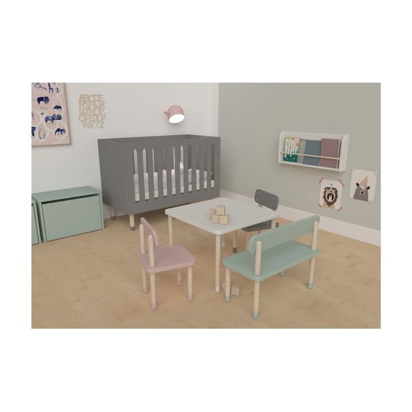 Pelēks bērnu krēsls Flexa Dots-image-1