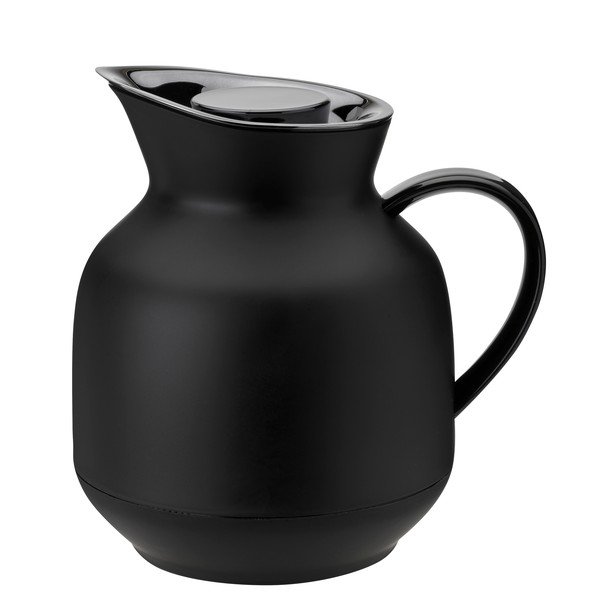 Melns plastmasas termosa kanna 1 l Amphora – Stelton