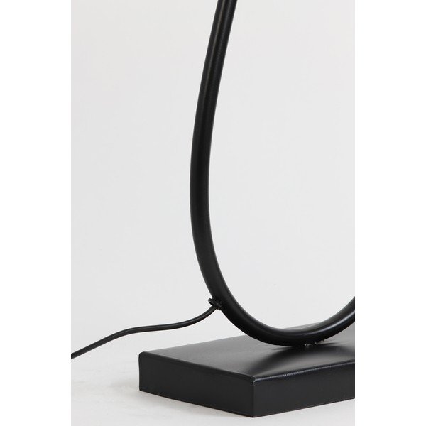 Matēti melna metāla galda lampas pamatne 51 cm Tamsu – Light & Living-image-3
