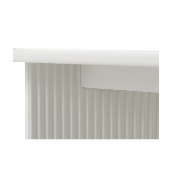 Gaiši pelēks ēdamgalds 90x200 cm Palma – Unique Furniture-image-4