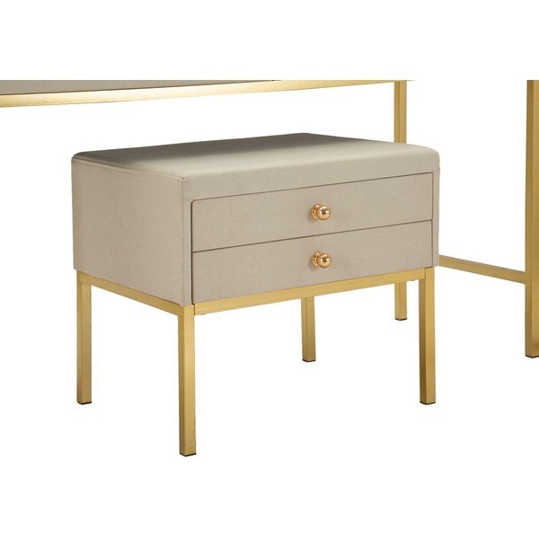 Priedes masīvkoka kosmētikas galdiņš 45x120 cm Luxury – Mauro Ferretti-image-3
