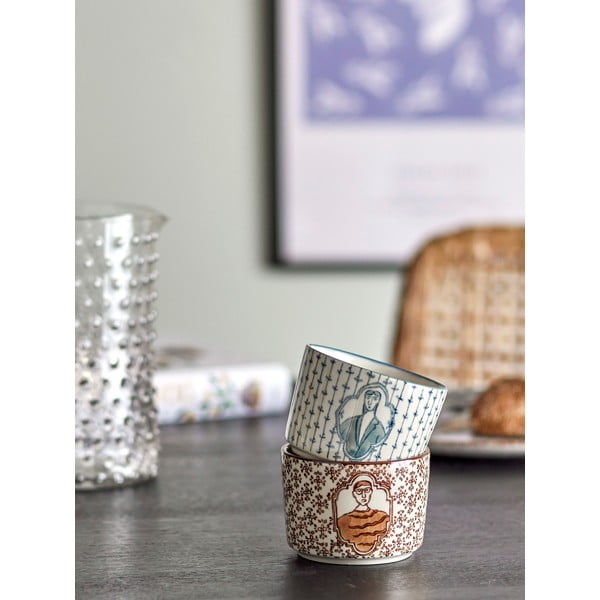 Krēmkrāsas māla bļodiņas (2 gab.) 230 ml Tonia – Bloomingville-image-1