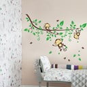 Sienas uzlīme Ambiance Monkeys on Tree