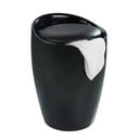 Melns veļas grozs un taburete Wenko Candy, 20 l