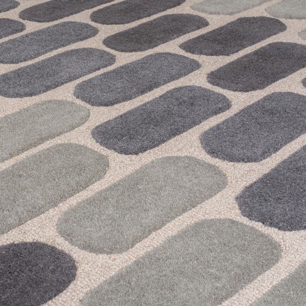 Pelēks vilnas paklājs Flair Rugs Fossil, 160 x 230 cm-image-2
