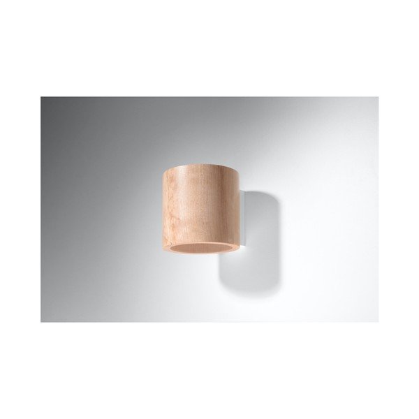 Koka sienas lampa Sollux Roda-image-2