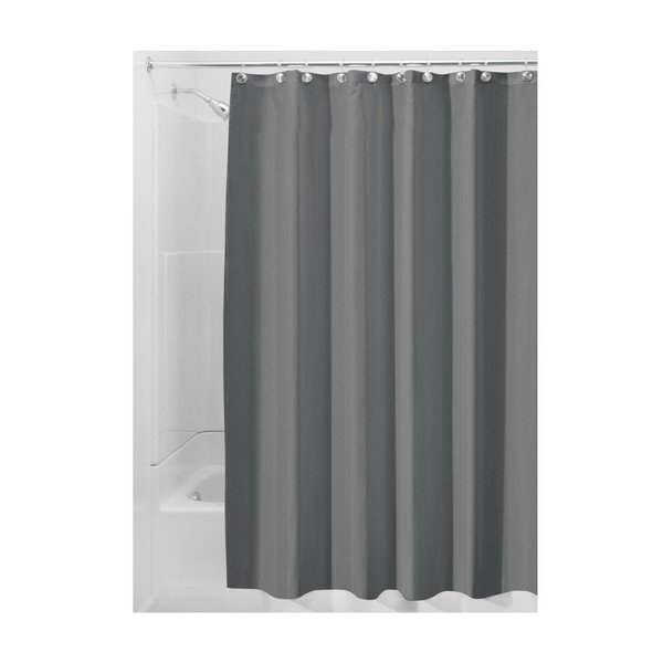 Pelēks dušas aizkars iDesign, 180 x 200 cm-image-2