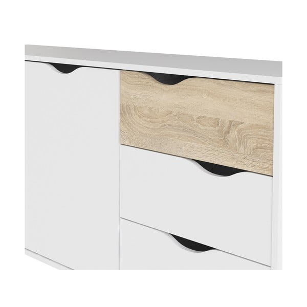 Balta kumode 147x82x39 cm Oslo – Tvilum-image-4