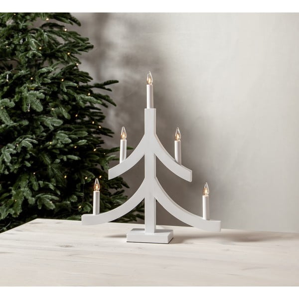 Balts Ziemassvētku gaismas dekors Pagod – Star Trading-image-1