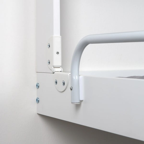 Balts piekaramais pārtinamais galds Roba style – Roba-image-2