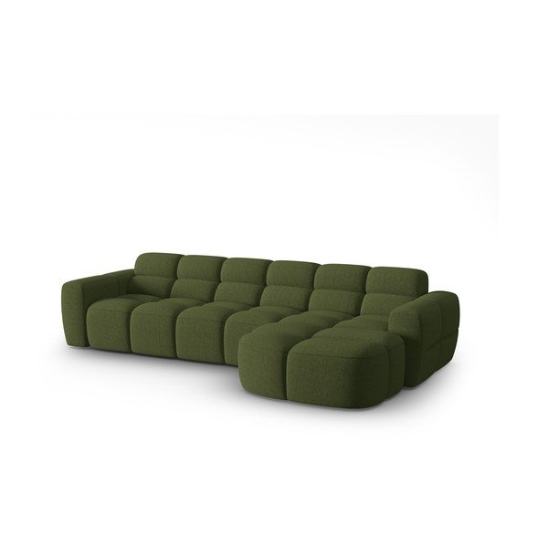 Zaļš stūra dīvāns Lisa – Micadoni Home-image-2