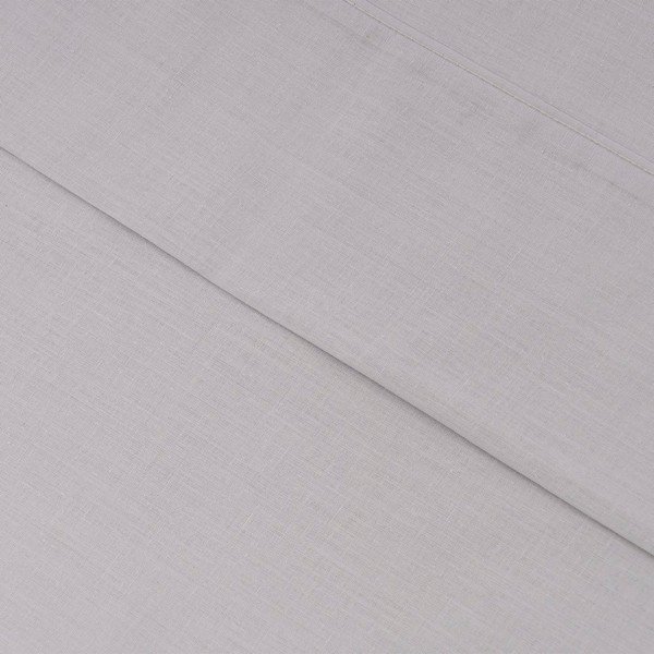 Gaiši pelēks palags 160x270 cm – Casa Selección-image-2