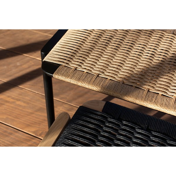 Melns/dabīga toņa sols Klupa – Gazzda-image-3