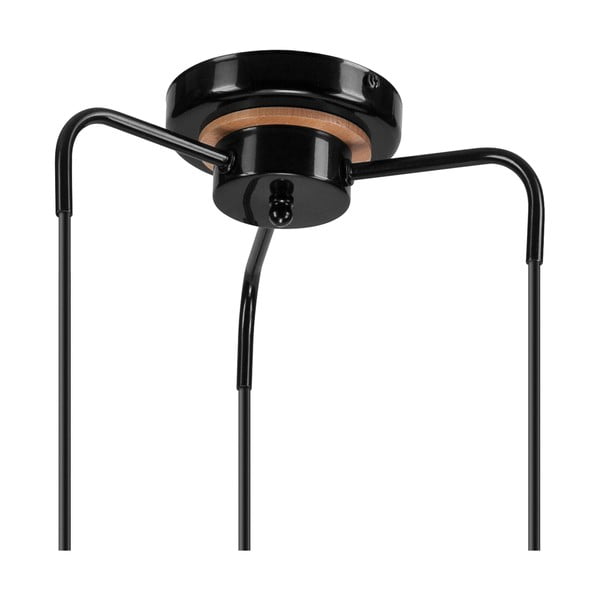 Melna piekaramā lampa Angelina – LAMKUR-image-4