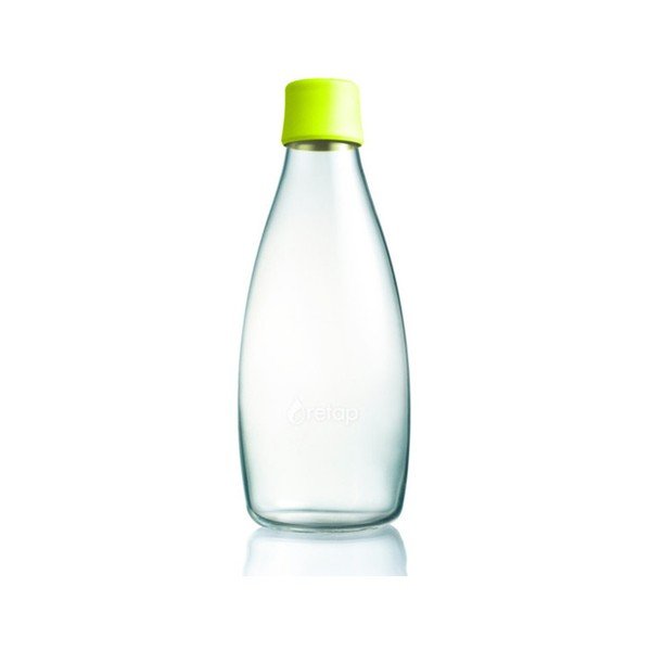 Citrondzeltena stikla pudele ar mūža garantiju ReTap, 800 ml-image-1