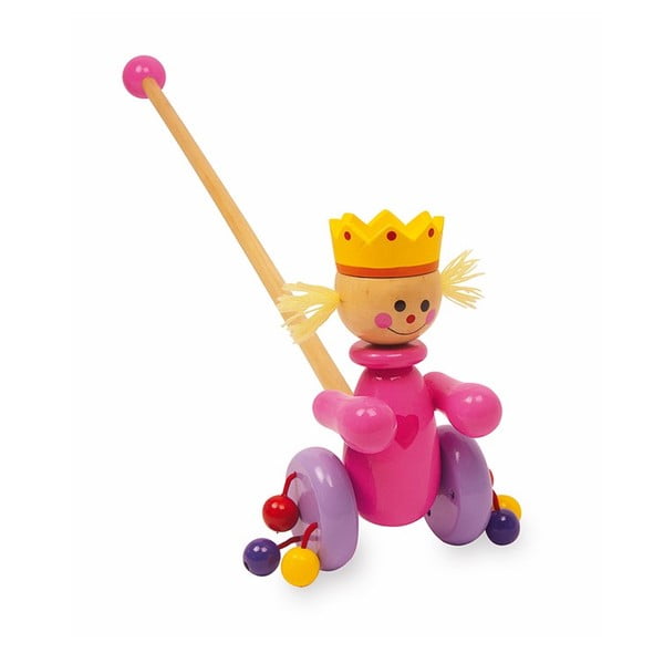 Koka velkama rotaļlieta Legler Queen