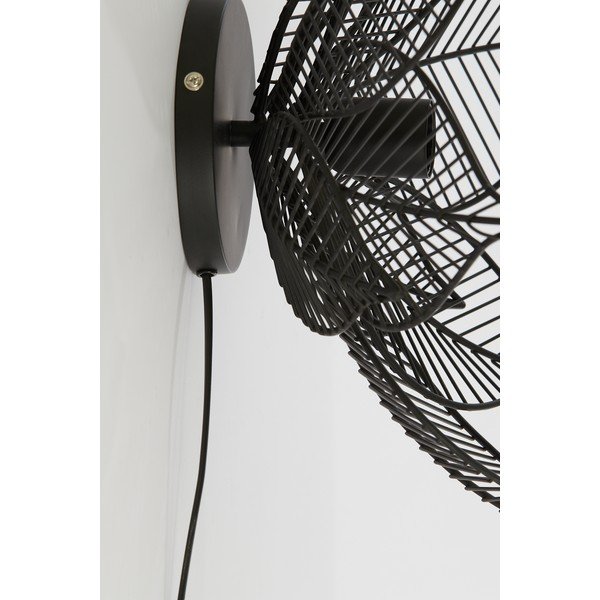 Melna sienas lampa Pavas – Light & Living-image-1