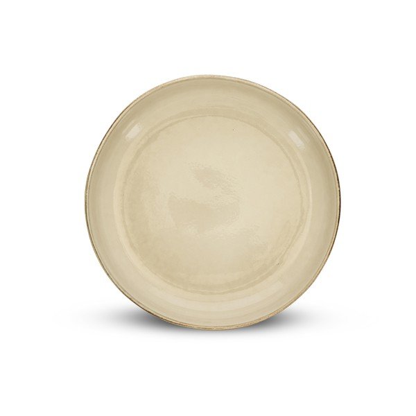 Bēšs servēšanas akmensmasas šķīvis Meridian – Salt&Pepper-image-3
