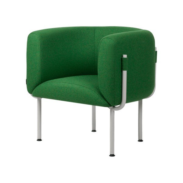 Zaļš atpūtas krēsls Ubi – noo.ma