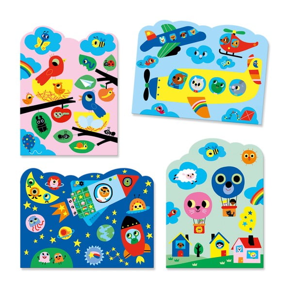 Burvju ūdens krāsojamā grāmata Djeco Animals-image-1