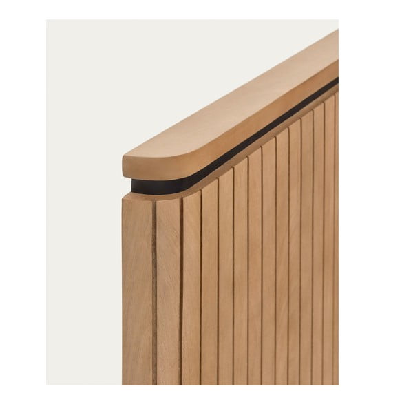 Dabīga toņa mango masīvkoka gultas galvgalis 180x95 cm Licia – Kave Home-image-4