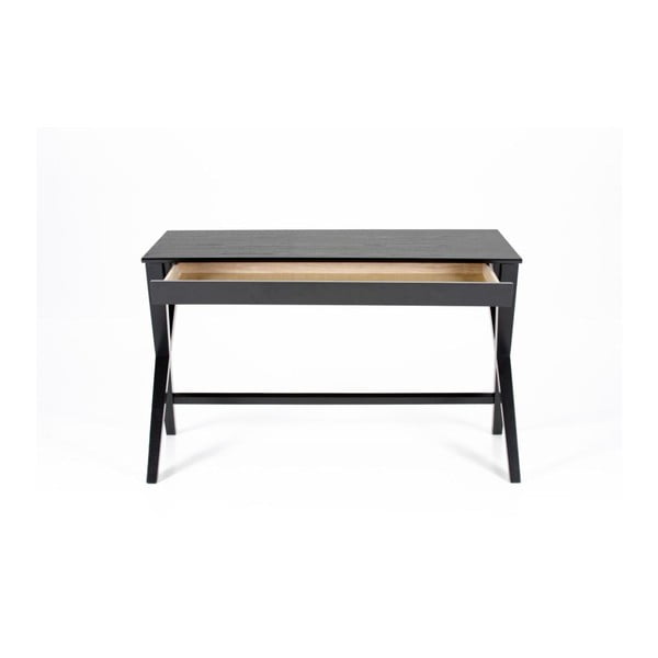 Melns rakstāmgalds ar atvilktni Actona Writex-image-3