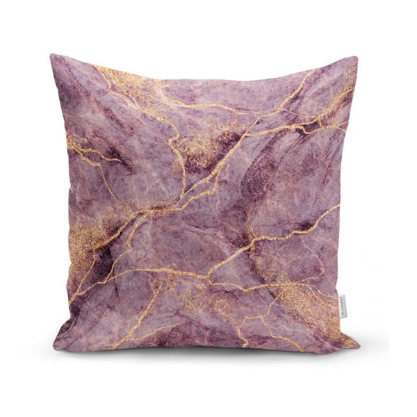 Spilvendrāna Minimalist Cushion Covers Lilac Marble, 45 x 45 cm