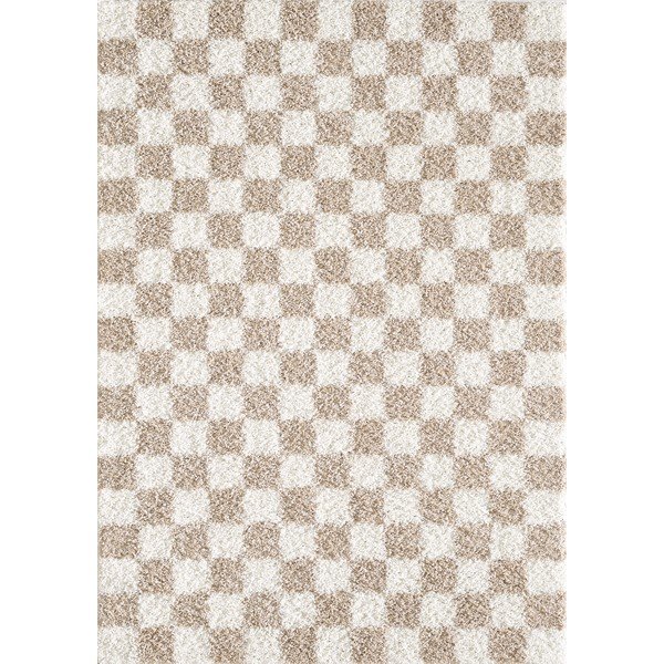Bēšs/krēmkrāsas paklājs 120x170 cm Grida – ESTE