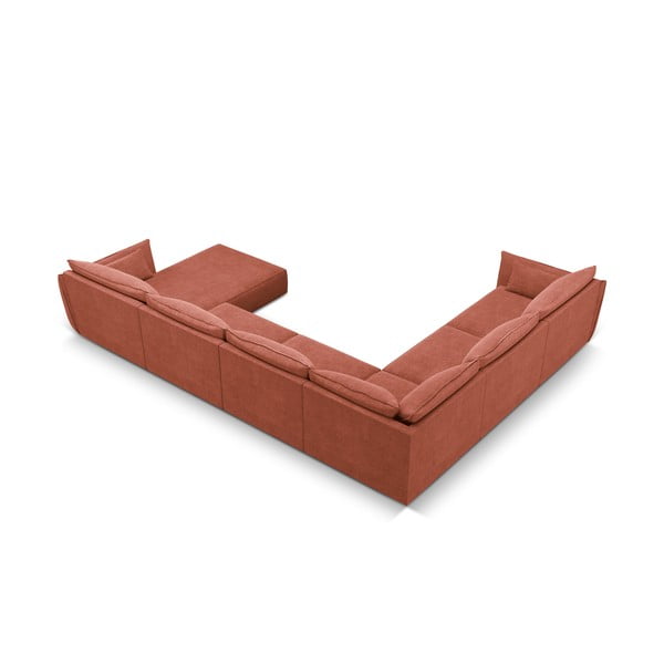 Sarkans stūra dīvāns (kreisais stūris) Vanda – Mazzini Sofas-image-3