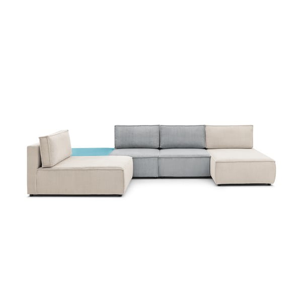 Velveta stūra dīvāns (ar maināmu stūri) Nihad modular – Bobochic Paris