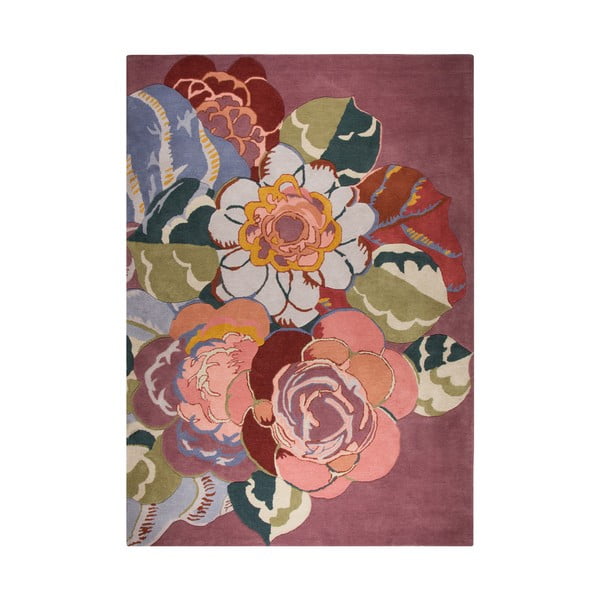 Rozā ar rokām austs paklājs Flair Rugs Rosa Lifestyle, 160 x 230 cm