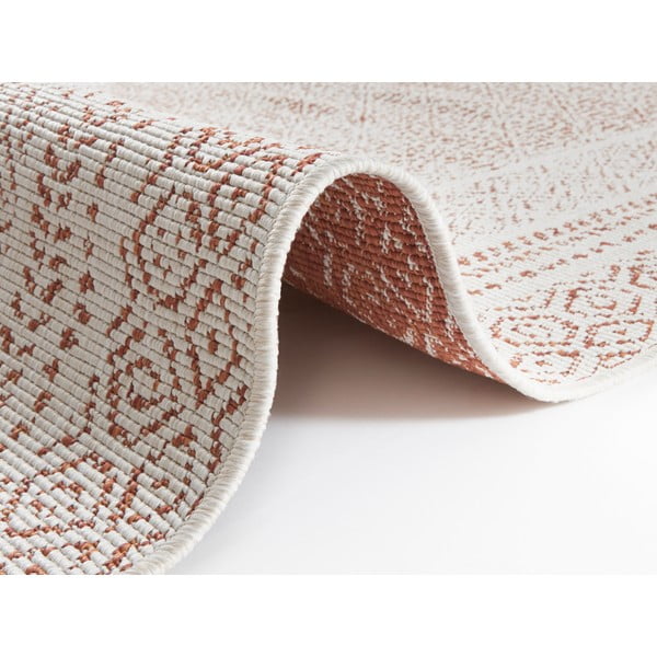 Oranži balts āra paklājs Ragami Berlin, 80 x 250 cm-image-3