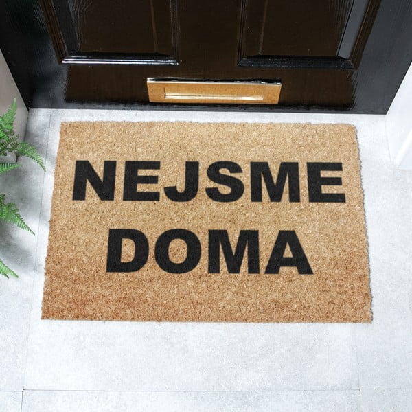 Kokosšķiedras kājslauķis 40x60 cm Nejsme Doma – Artsy Doormats-image-2