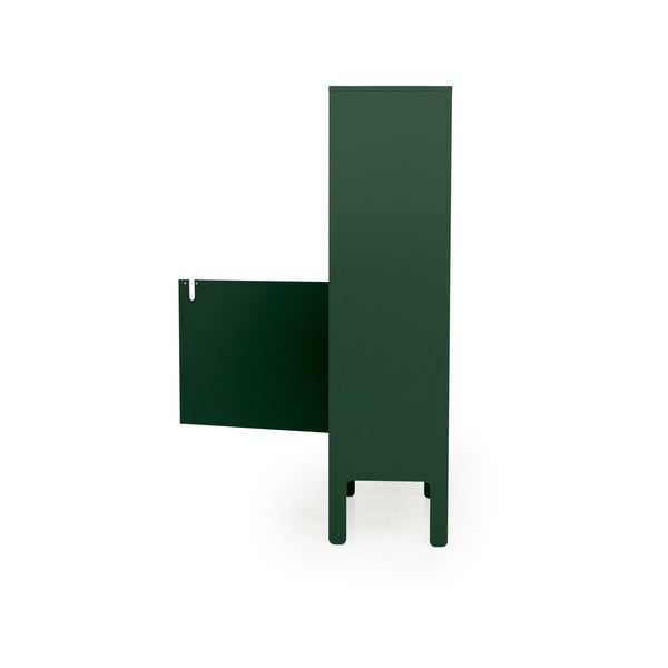 Tumši zaļš skapis Tenzo Uno, platums 76 cm-image-3