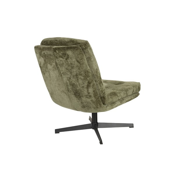 Zaļš grozāms atpūtas krēsls Kai – White Label-image-3